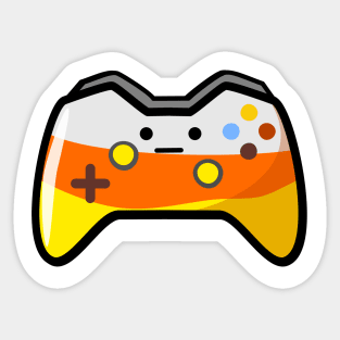 Candy Corn Skin Game Controller Sticker